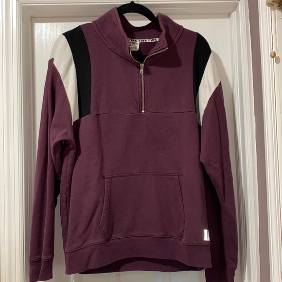 PINK Long Sleeve Sweatshirt - LARGE - Picture 1 of 4